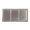 Gaf Master Flow 16 in. x 8 in. Aluminum Under Eave Soffit Vent in Mill EAC16X8 - alternate 1